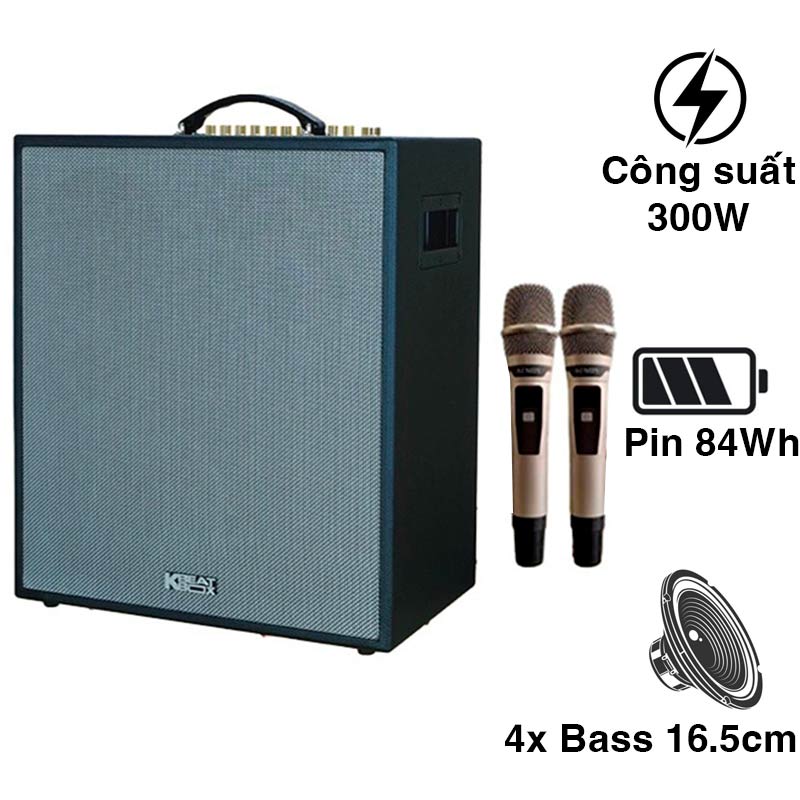 Loa Acnos CS550SR, Bass 16.5cm, 300W