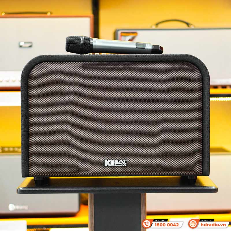 Loa Acnos Harmony, Bass 25cm, Có Quai Xách, Công suất 220W, Pin 10H có thể tháo rời, DSP mới, Bluetooth 5.0, 2 Mic UHF, Màu Đẹp-1