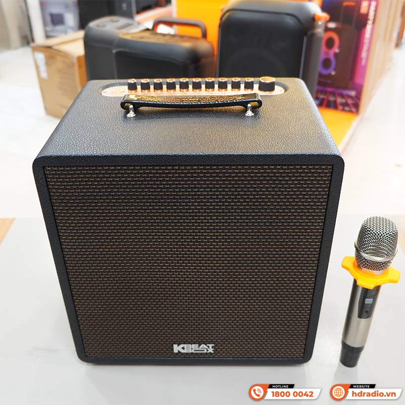 Loa Acnos QUAD 68 Pro, Công Suất 180W, Bluetooth, AUX, Optical, Mic Wireless Stereo, 2 Tay Micro-6