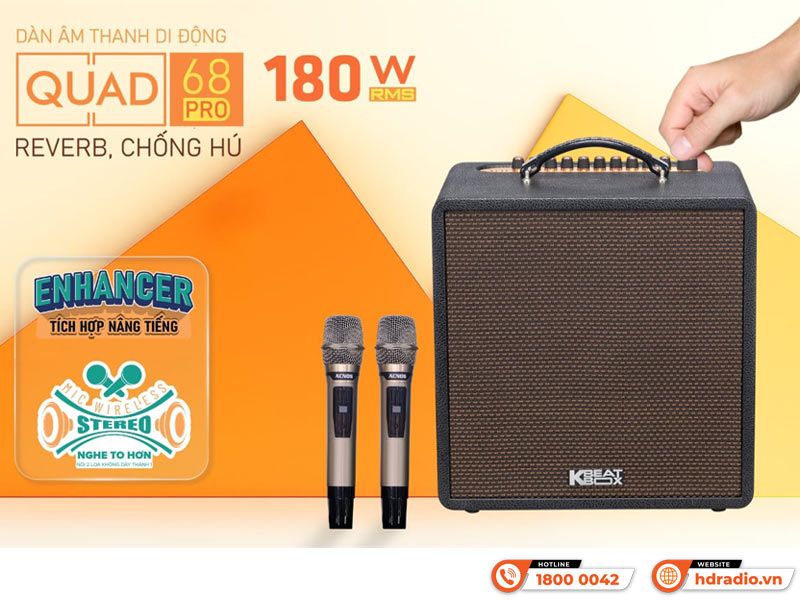 Loa Acnos QUAD 68 Pro