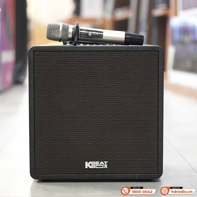 Loa Acnos QUAD 64 V2, Công suất 180W, Bluetootth, AUX, Optical, USB, Mic Wireless Stereo, 2 Tay Micro-1