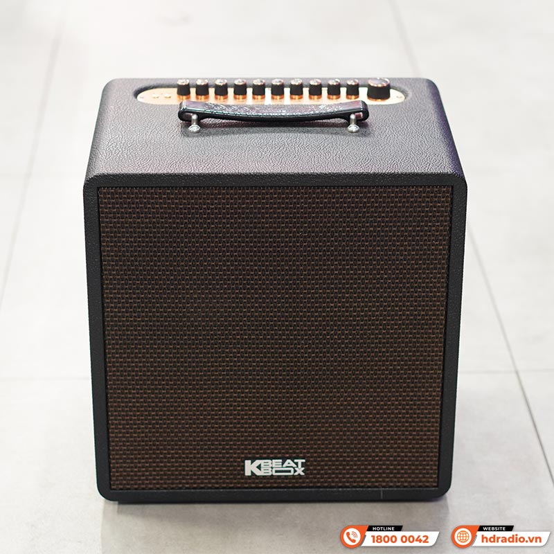 Loa Acnos QUAD 64 V2, Công suất 180W, Bluetootth, AUX, Optical, USB, Mic Wireless Stereo, 2 Tay Micro-6