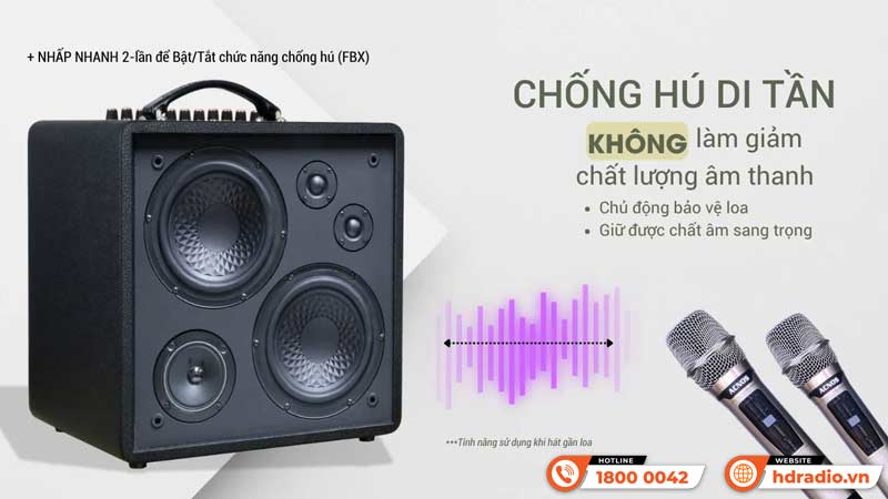 Chống hú Loa Acnos QUAD 64