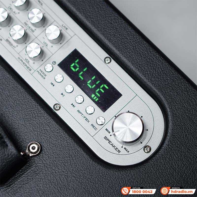 Loa Arirang MB2 Pro+ Plus, Công Suất 200W, Bass 16.5 cm, Kèm 2 Tay Mic-18