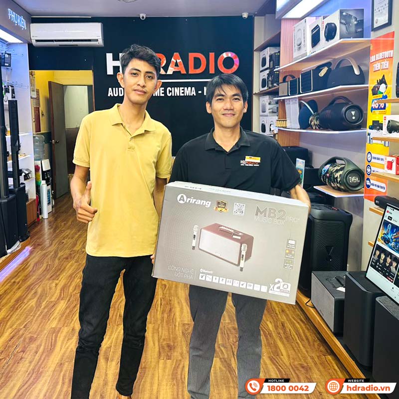 Loa Arirang MB2 Pro+ Plus, Công Suất 200W, Bass 16.5 cm, Kèm 2 Tay Mic-26