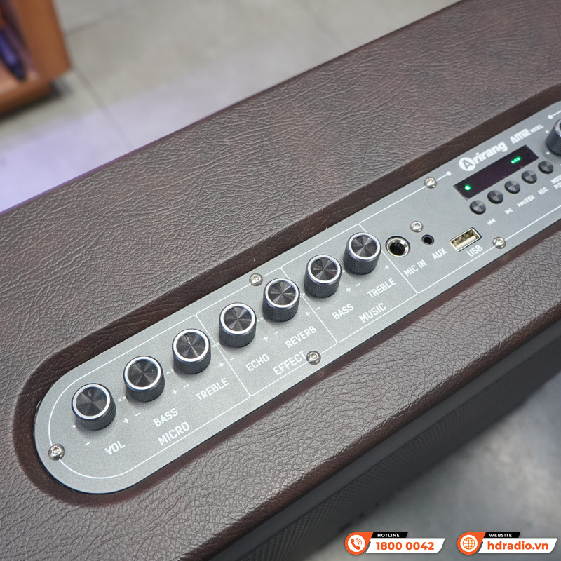 Loa Arirang AM2, Bass 16.5cm, Bluetooth 5.0, Công suất 320W, 2 Micro-11