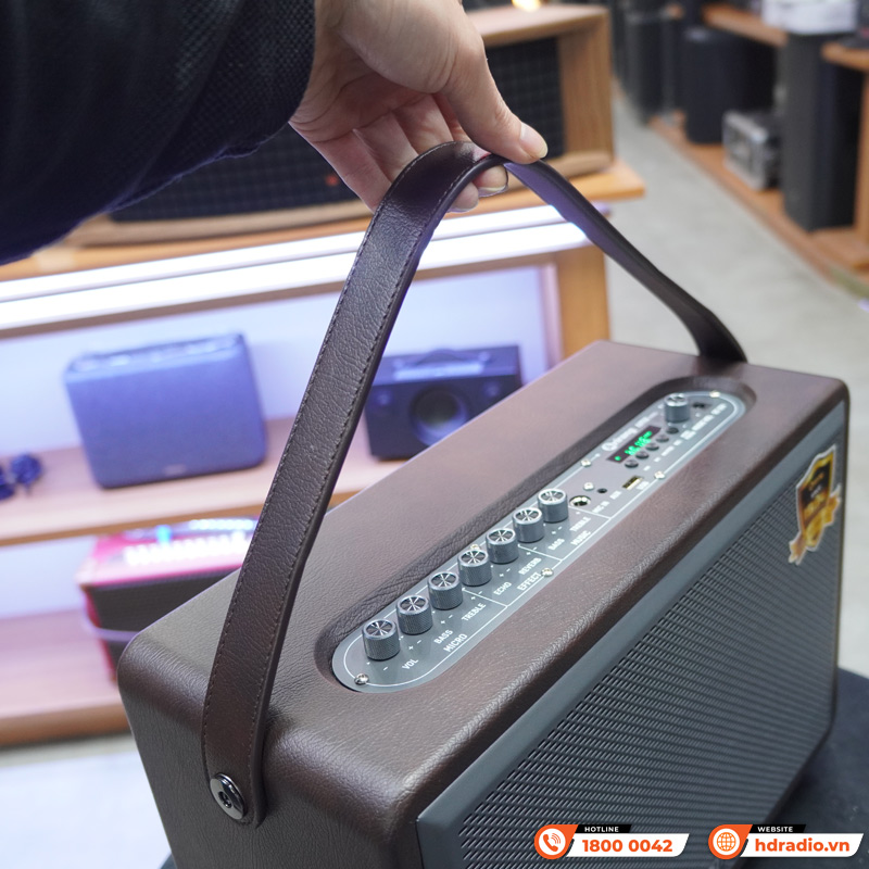 Loa Arirang AM2, Bass 16.5cm, Bluetooth 5.0, Công suất 320W, 2 Micro-5