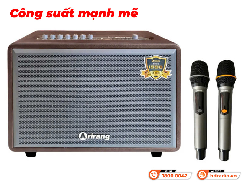 Công suất Loa Arirang AM2