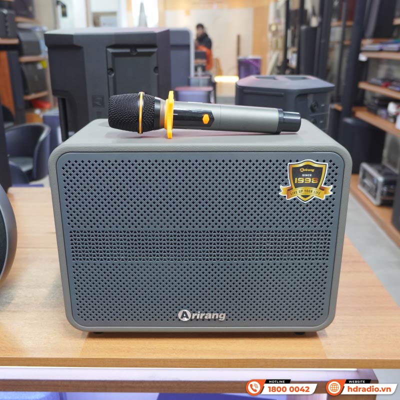 Loa Arirang AM3, Bass 20cm, Công suất 100W, Bluetooth 5.0, Kèm 2 Mic-2