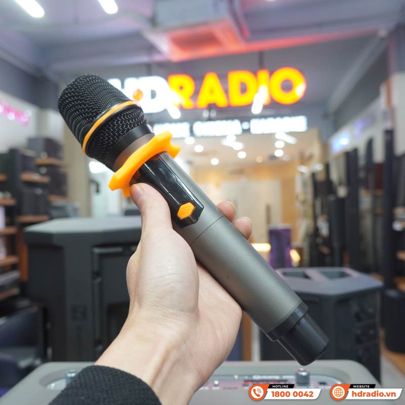 Loa Arirang AM3, Bass 20cm, Công suất 100W, Bluetooth 5.0, Kèm 2 Mic-9