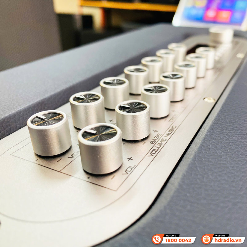 Loa Arirang Classic 1 New 2026 (DSP Mới) Bass 16.5cm, Công Suất 150W, Bluetooth, Kèm 2 Tay Mic-7