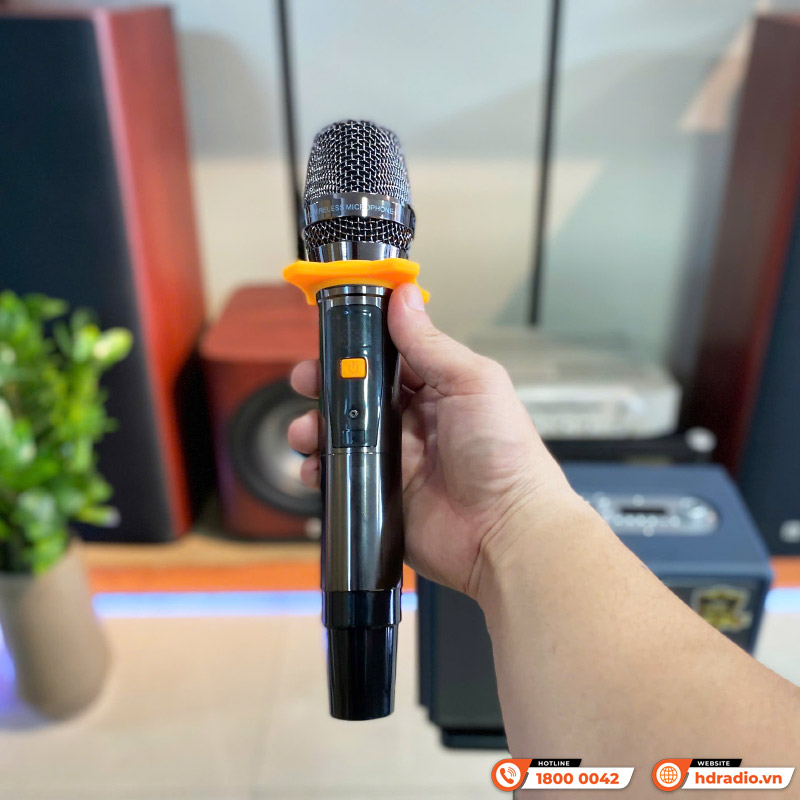 Loa Arirang Classic 1 New 2026 (DSP Mới) Bass 16.5cm, Công Suất 150W, Bluetooth, Kèm 2 Tay Mic-8
