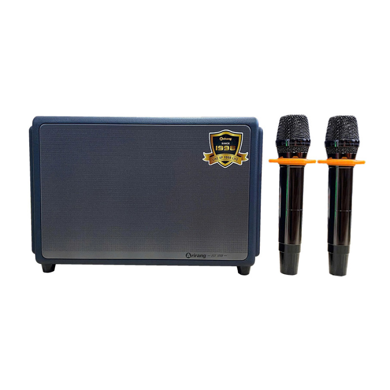 Loa Arirang Classic 1 New 2026 (DSP Mới) Bass 16.5cm, Công Suất 150W, Bluetooth, Kèm 2 Tay Mic