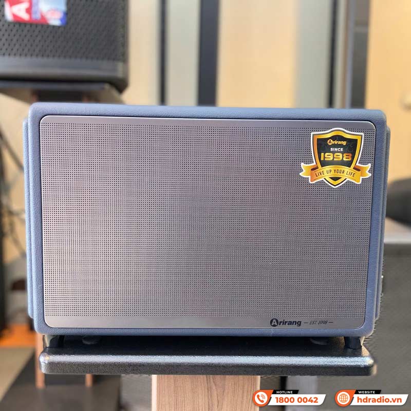 Loa Arirang Classic 1 New 2026 (DSP Mới) Bass 16.5cm, Công Suất 150W, Bluetooth, Kèm 2 Tay Mic-3