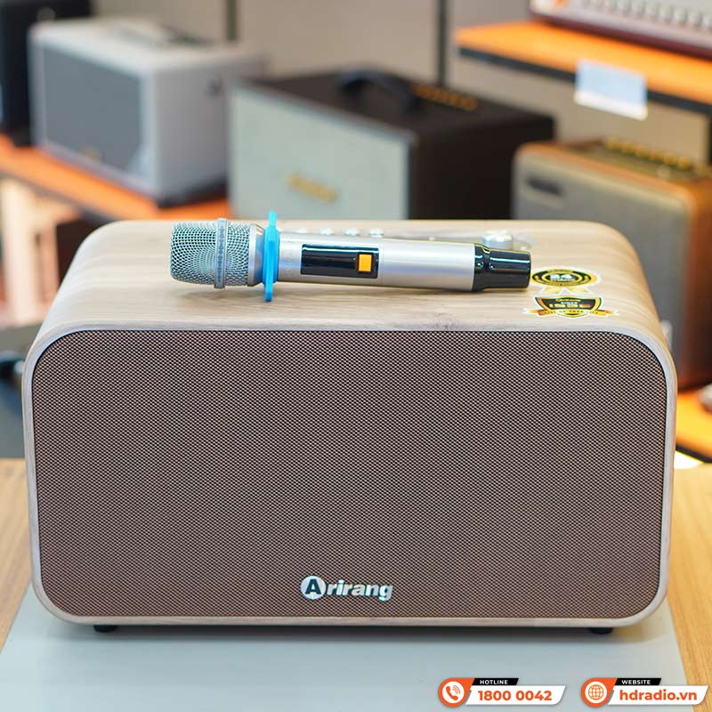 Loa Arirang MB2cw, Bass 16.5cm, Công suất 200W, Pin LiFePo4, Bluetooth 5.0, Livestream-2