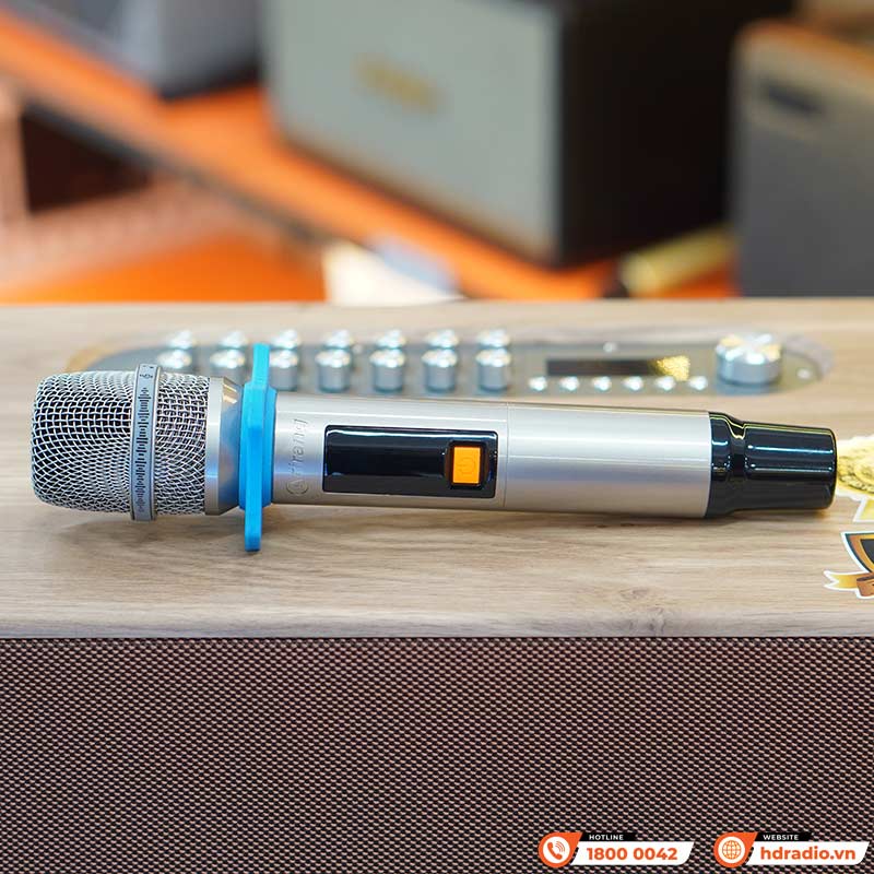 Loa Arirang MB2cw, Bass 16.5cm, Công suất 200W, Pin LiFePo4, Bluetooth 5.0, Livestream-4