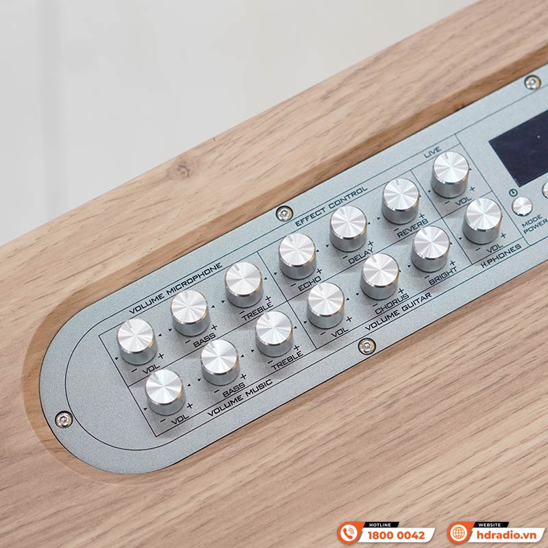 Loa Arirang MB2cw, Bass 16.5cm, Công suất 200W, Pin LiFePo4, Bluetooth 5.0, Livestream-6