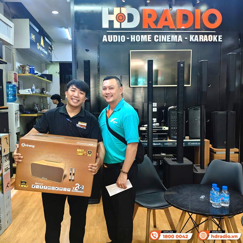 Loa Arirang MB2cw, Bass 16.5cm, Công suất 200W, Pin LiFePo4, Bluetooth 5.0, Livestream-8