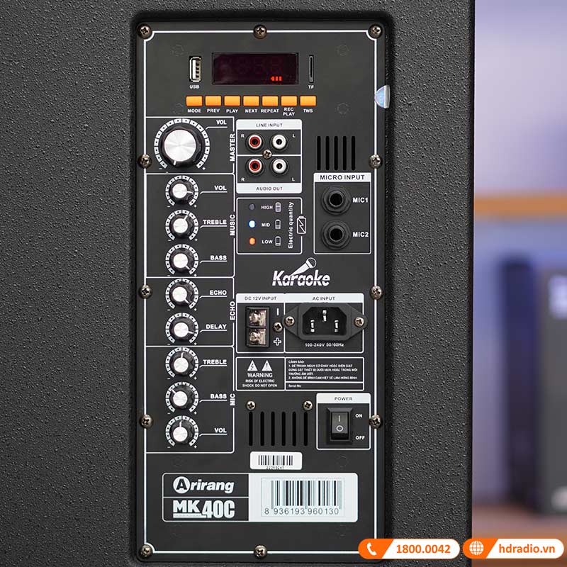 Loa kéo Arirang MK40C-10