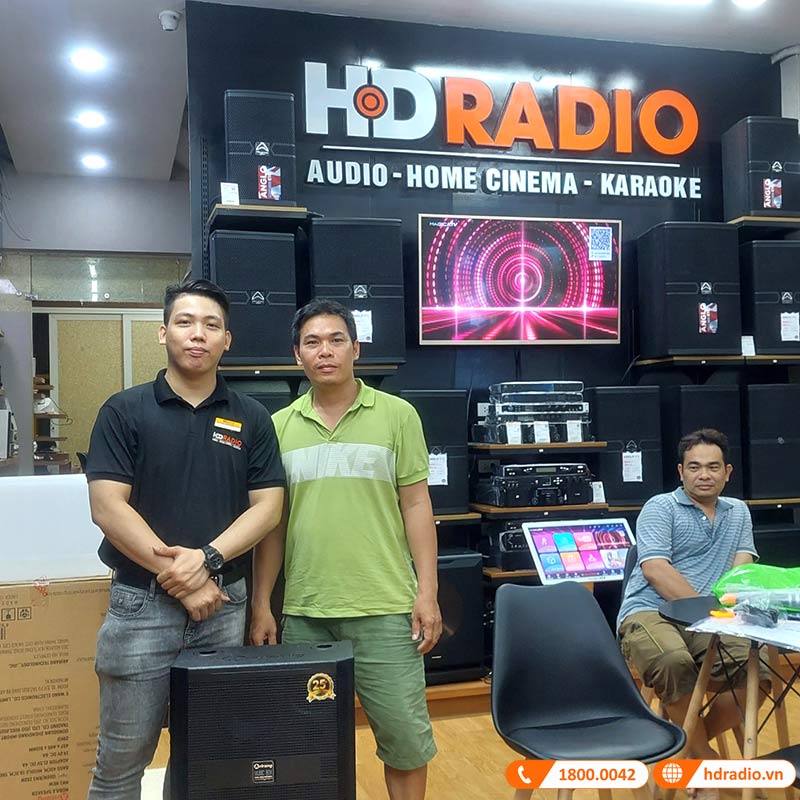 Loa Arirang MK1 New, Bass 40cm, Công suất RMS 250W, Kèm 2 micro UHF-4