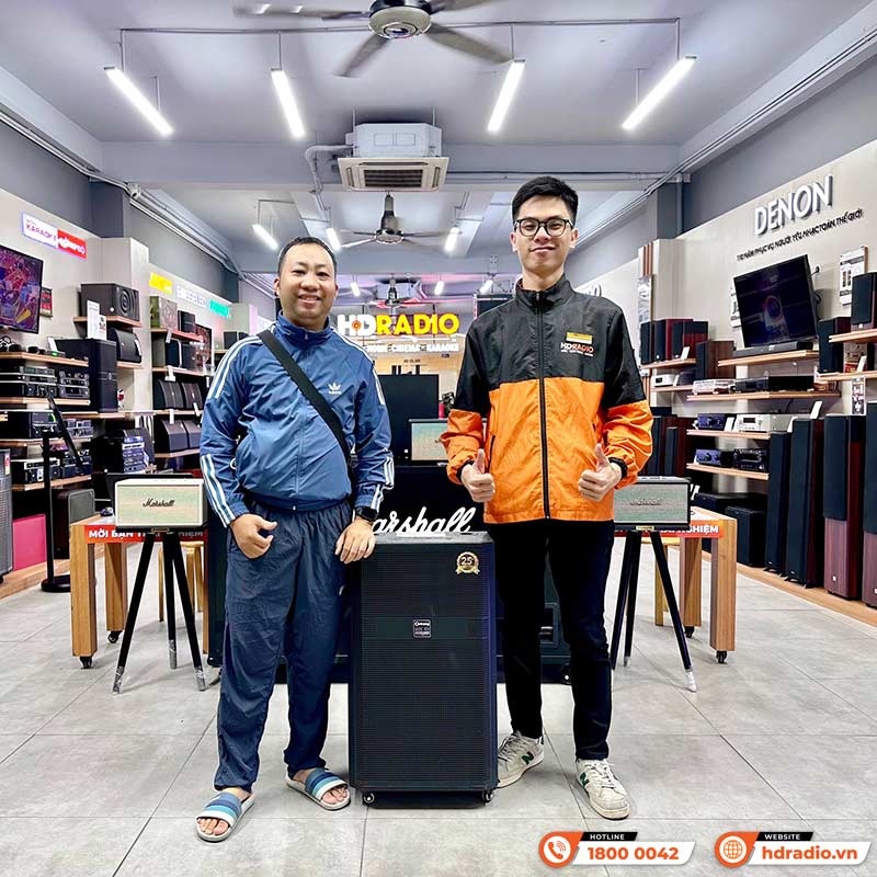 Loa Arirang MK1 New, Bass 40cm, Công suất RMS 250W, Kèm 2 micro UHF-17