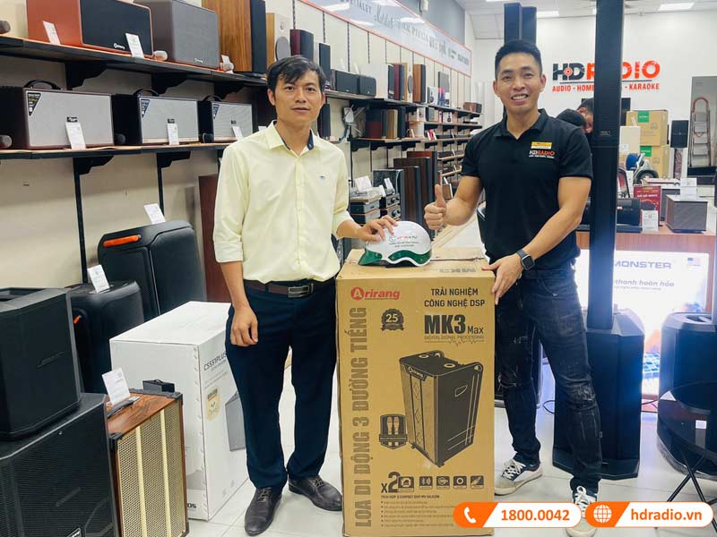mua loa kéo Arirang MK3 Max chính hãng đến hdradio