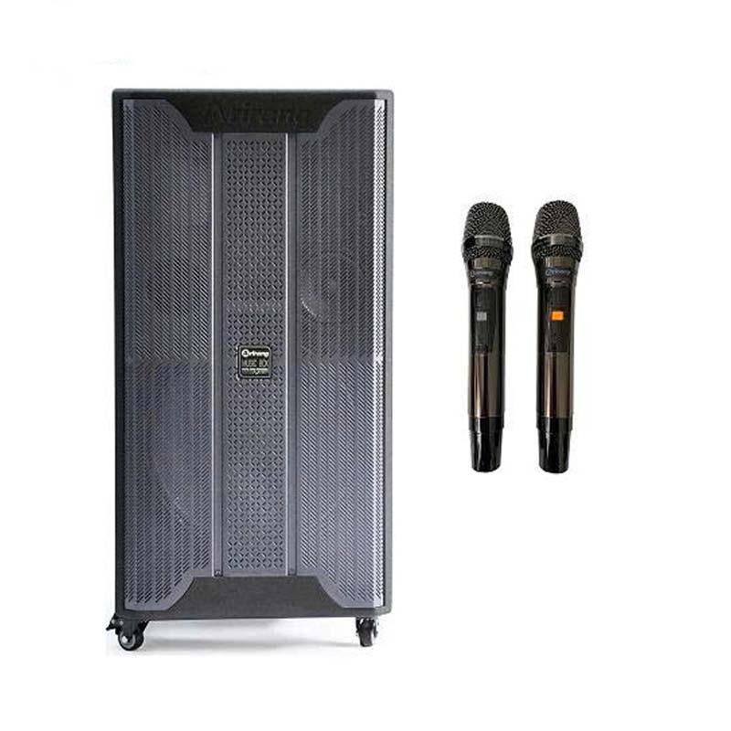 Loa Arirang MK5 Max, Bass 40cm, Công suất RMS 400W, Guitar, Kèm 2 micro UHF