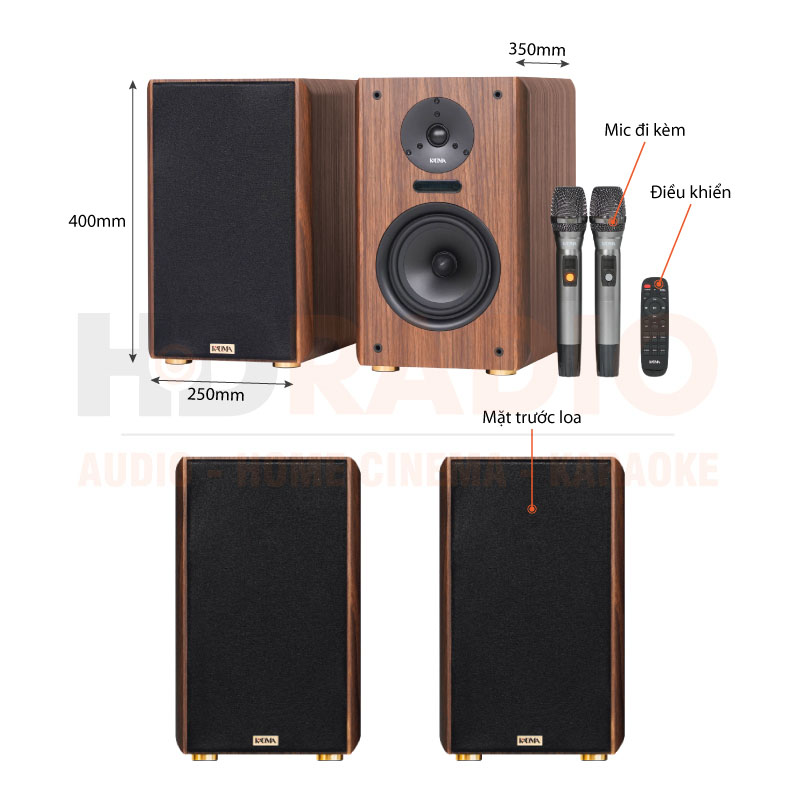 Ảnh Chú thích Dàn loa Kadma BS36i