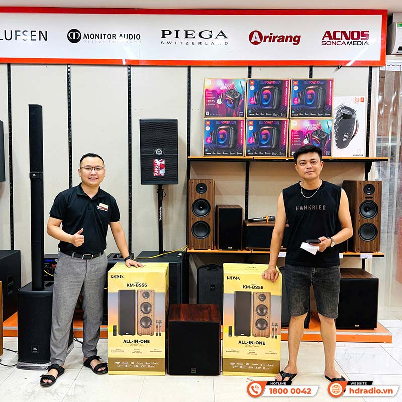 dan loa kadma bs56 anh thuc te