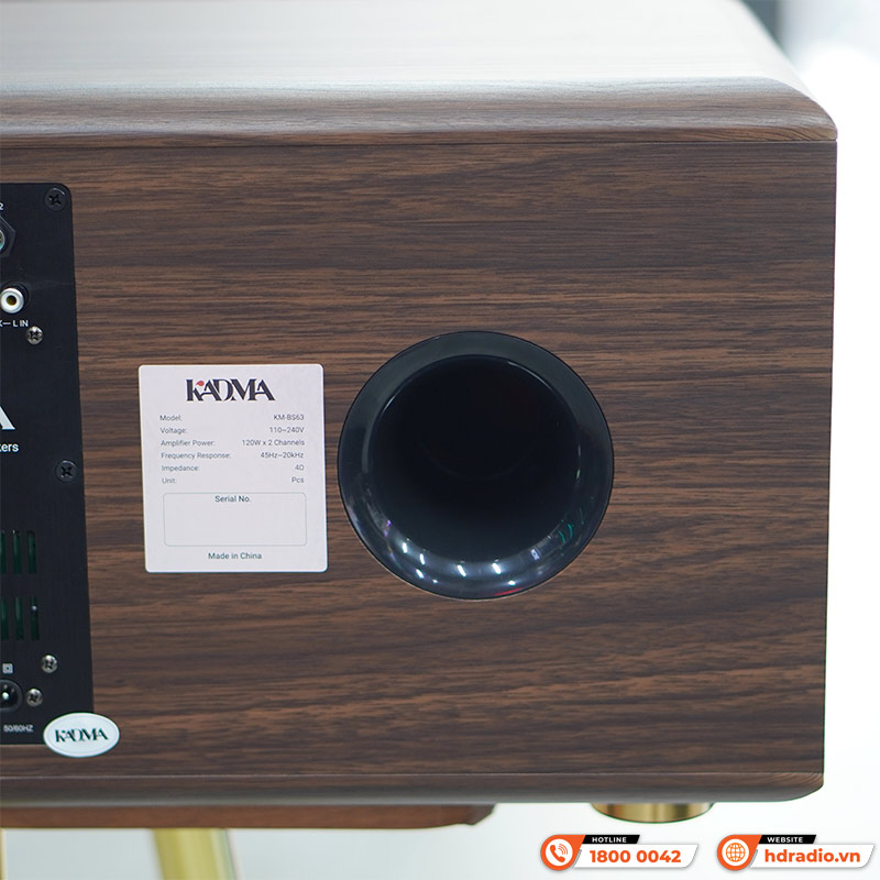 Dàn loa Kadma BS63 (công suất 240W, 2 mic, Điều khiển, Bluetooth, Optical, HDMI ARC)-9