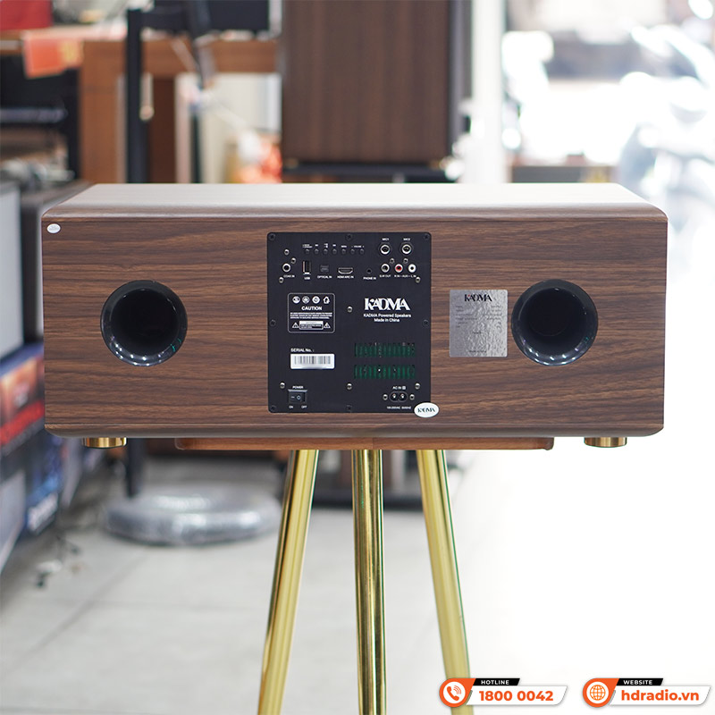 Dàn loa Kadma BS63 (công suất 240W, 2 mic, Điều khiển, Bluetooth, Optical, HDMI ARC)-8