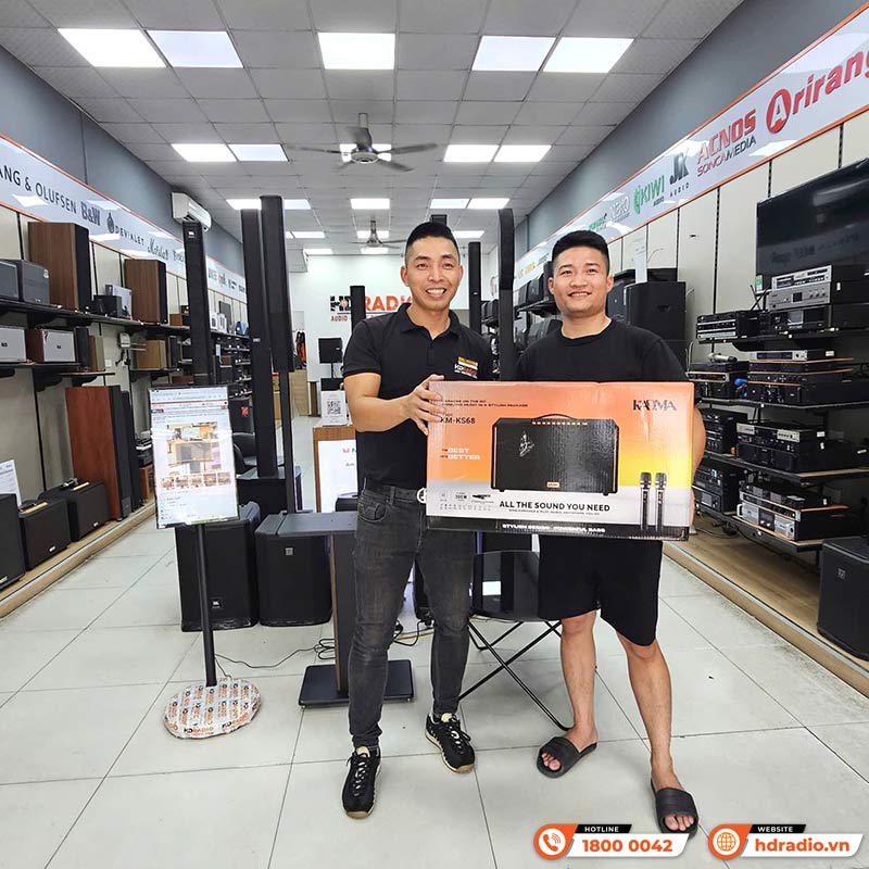 khách mua loa kadma ks68 tai hdradio