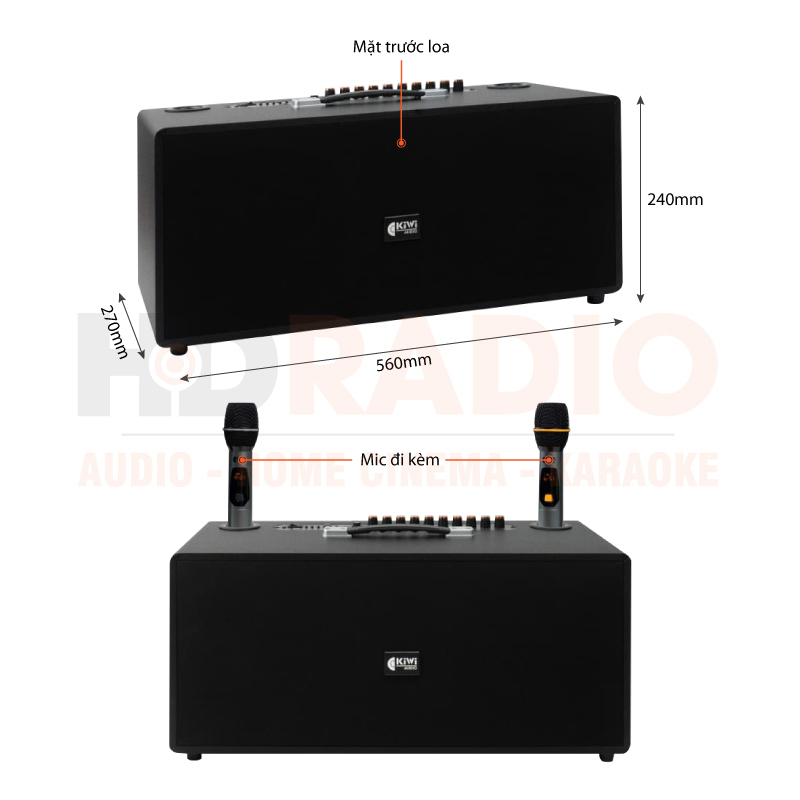 Loa xách tay Kiwi XT220