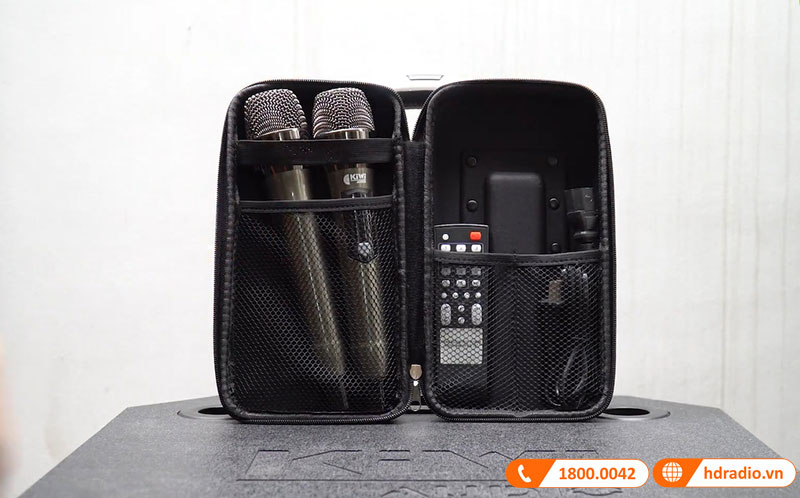 bo phu kien di kem loa keo kiwi k6015