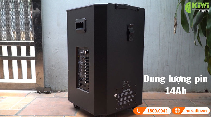 loa keo kiwi k6018 dung luong pin 14ah