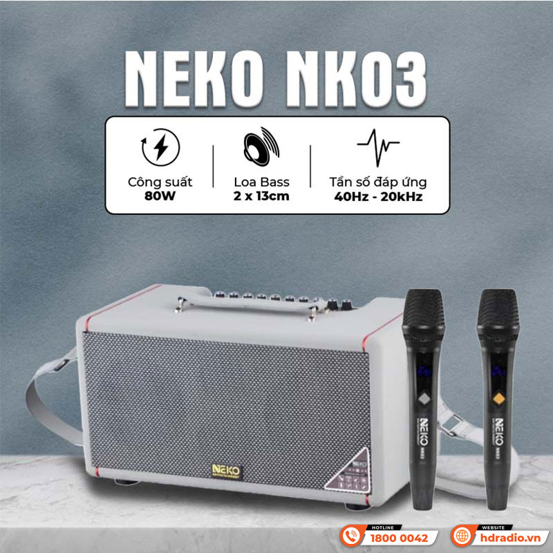 Tính năng Loa Neko NK03