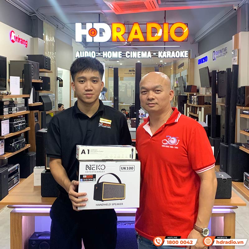 Micro Không Dây Alpha Works A1, Kết nối qua cổng AUX 3,5mm, 1 tay mic, Chuyên cho loa bluetooth-15