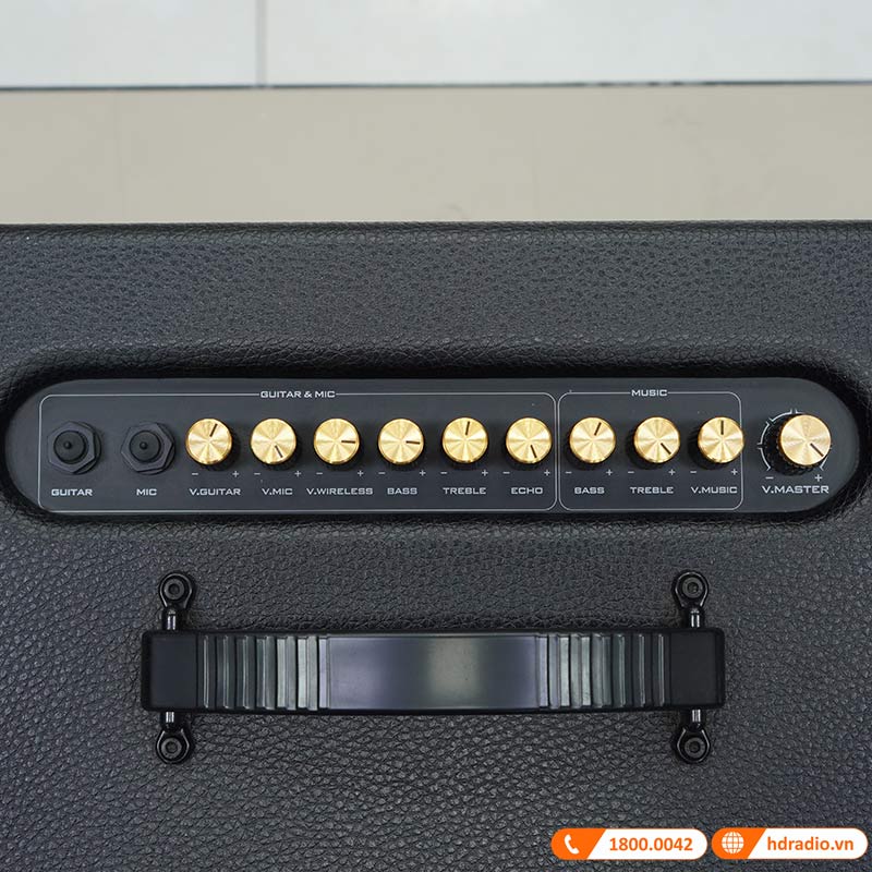 Loa Paramax Pasion 2, Công Suất 100W, Bluetooth 5.0, Pin 5 giờ, Optical, USB, AUX, Kèm 2 tay mic-10