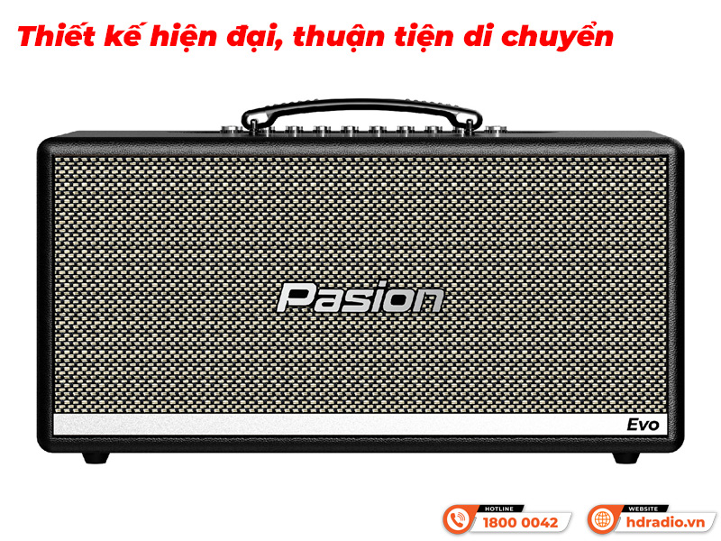 Thiết kế Loa Paramax Pasion Evo