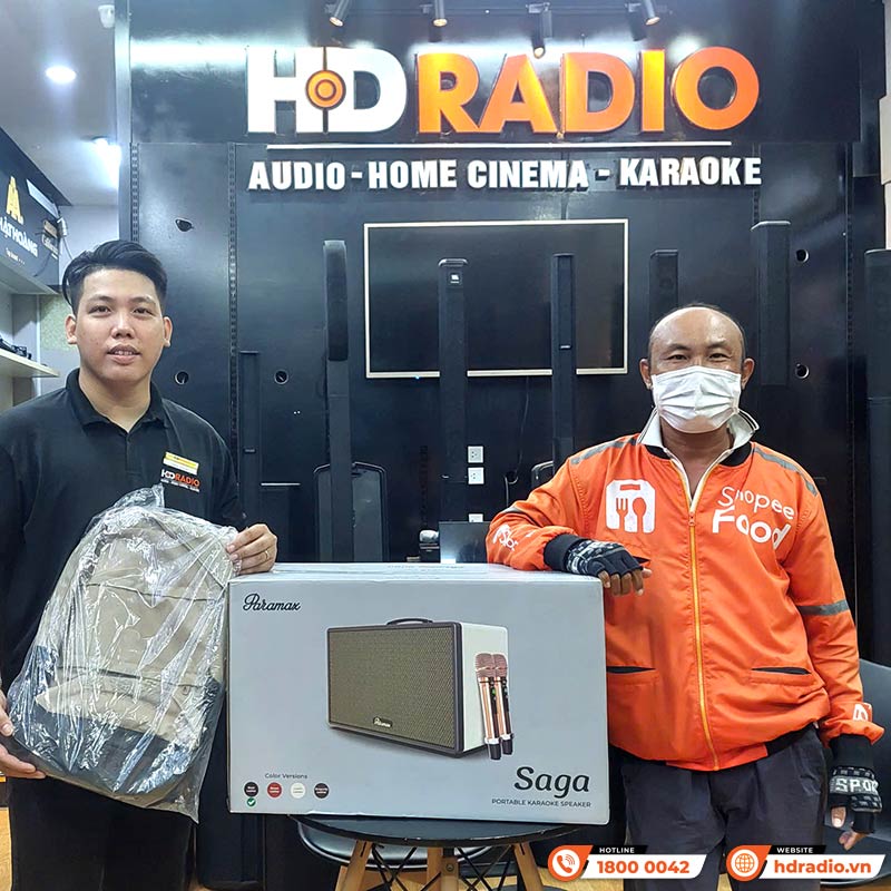 Loa Paramax Saga, Bass 20cm, Công suất 300W, Bluetooth 5.3, Kèm 2 tay micro (NEW 2025)-14