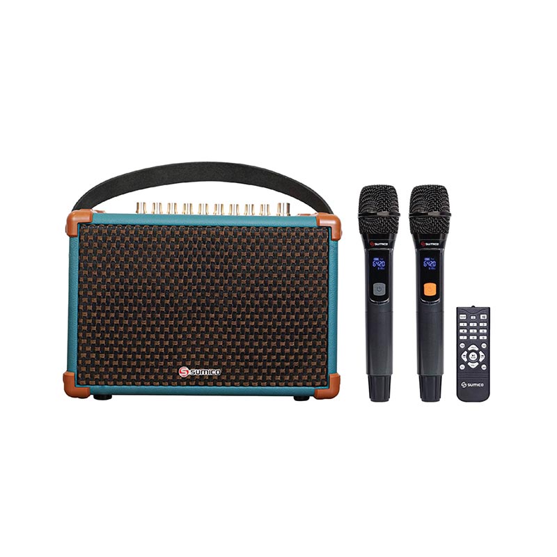 Loa Sumico Bella 42 Chính Hãng, Pin 8h, Công Suất 100W, Bluetooth, AUX, USB, Optical, HDMI, Kèm 2 Micro-2