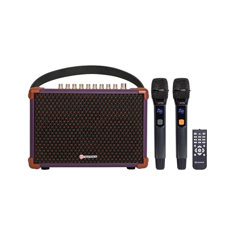 Loa Sumico Bella 42 Chính Hãng, Pin 8h, Công Suất 100W, Bluetooth, AUX, USB, Optical, HDMI, Kèm 2 Micro-3