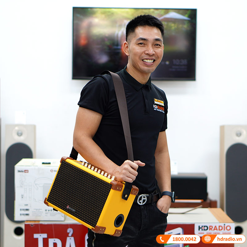 Loa Sumico Bella 42 Chính Hãng, Pin 8h, Công Suất 100W, Bluetooth, AUX, USB, Optical, HDMI, Kèm 2 Micro-21