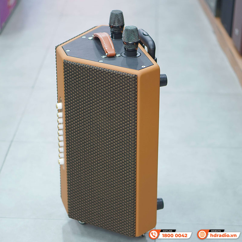 Loa Sumico Hexagon Plus, Bass 16.5cm, Công suất 250W, Pin 8h, Đa Hướng, Kèm 2 Micro-14