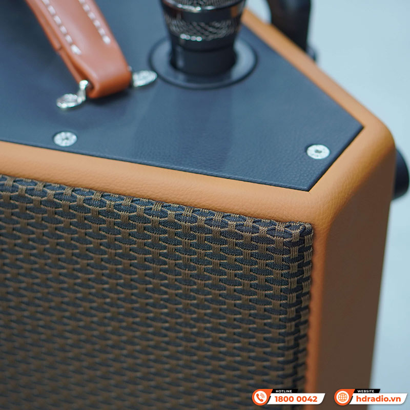 Loa Sumico Hexagon Plus, Bass 16.5cm, Công suất 250W, Pin 8h, Đa Hướng, Kèm 2 Micro-16