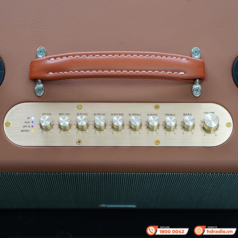 Loa Sumico BT S52, Bass 13.2cm, 100W, Pin 8H-10