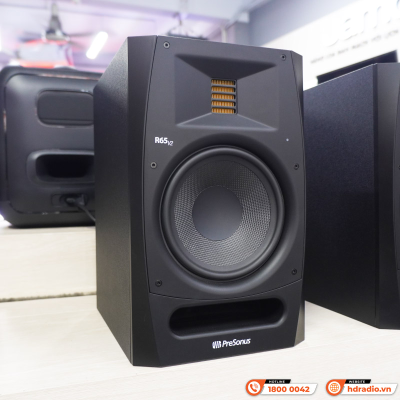 Loa kiểm âm PreSonus R65 V2, XLR, RCA, TRS-4