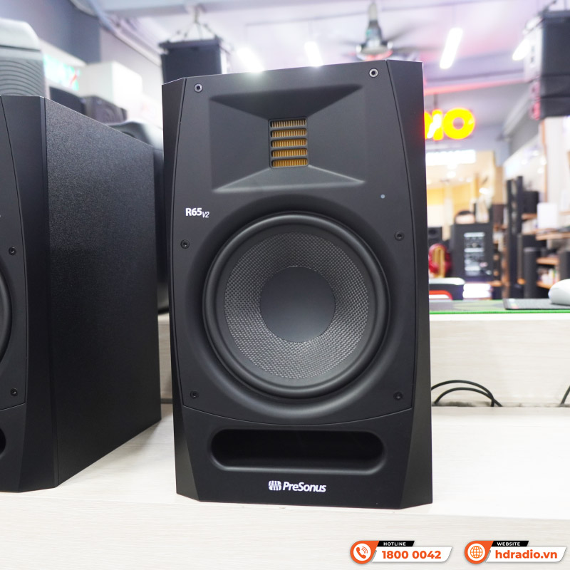 Loa kiểm âm PreSonus R65 V2, XLR, RCA, TRS-5