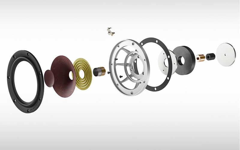 Vom cao su và cac bo phan deu nam trong khung nhom