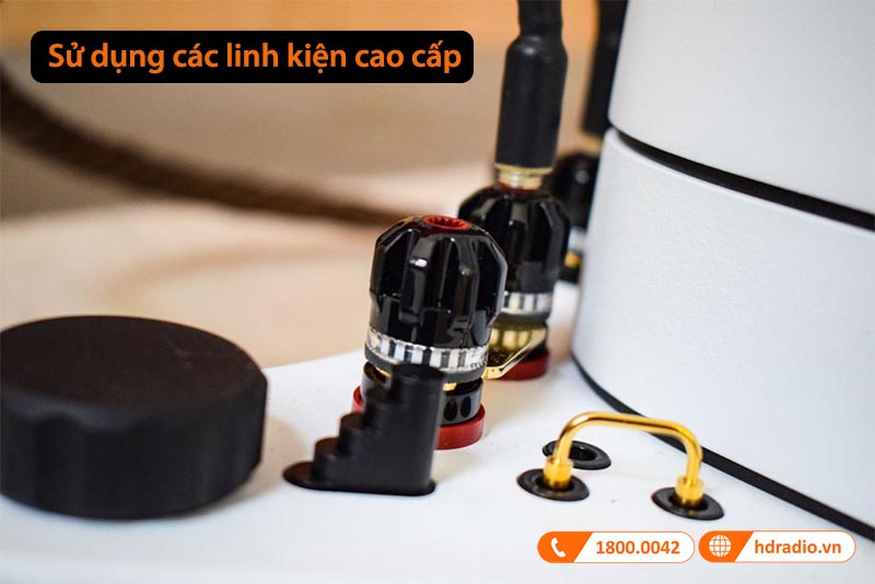 Sử dụng các linh kiện cao cấp